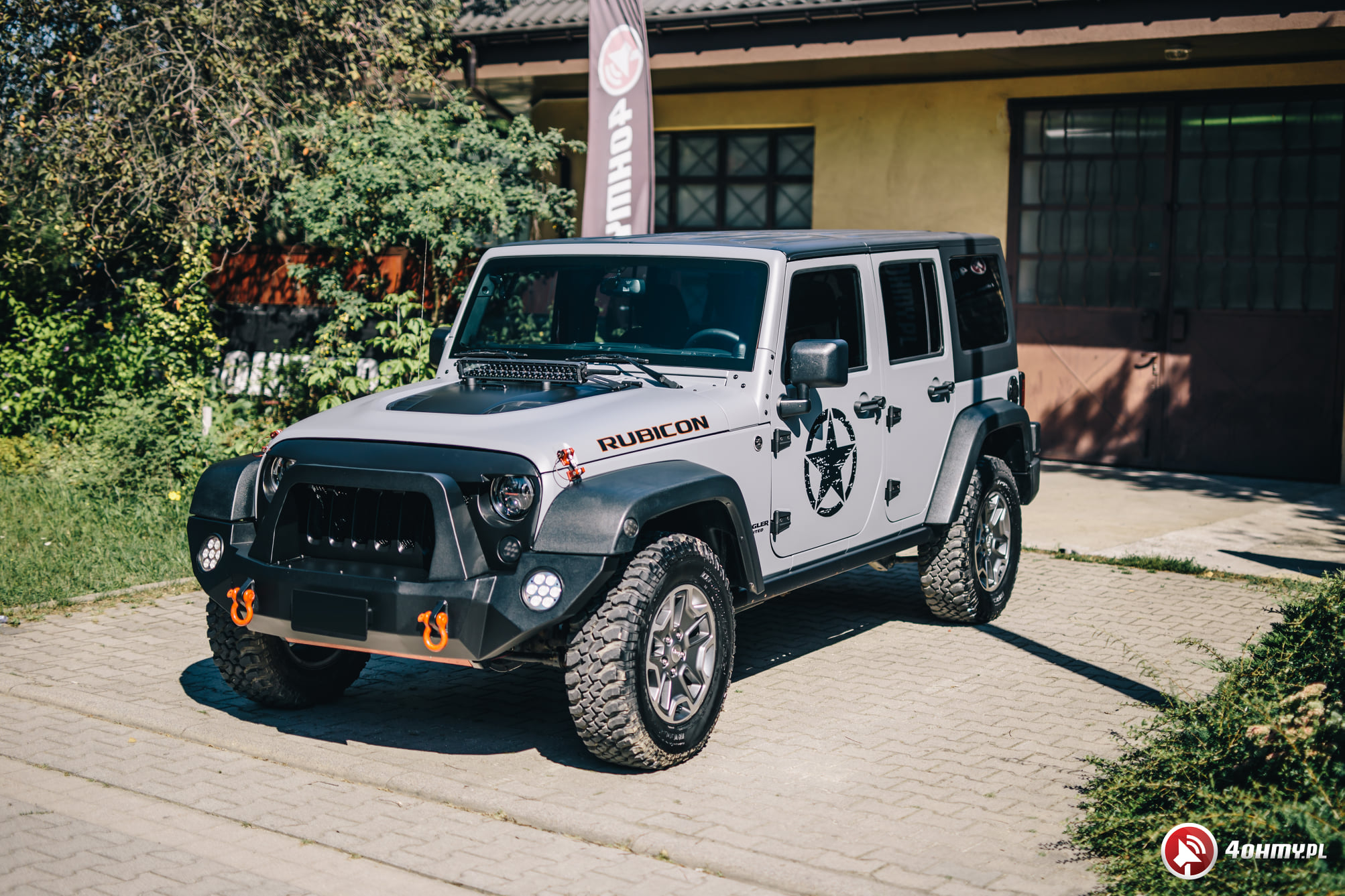 Jeep Wrangler zmiana koloru auta 4ohmy